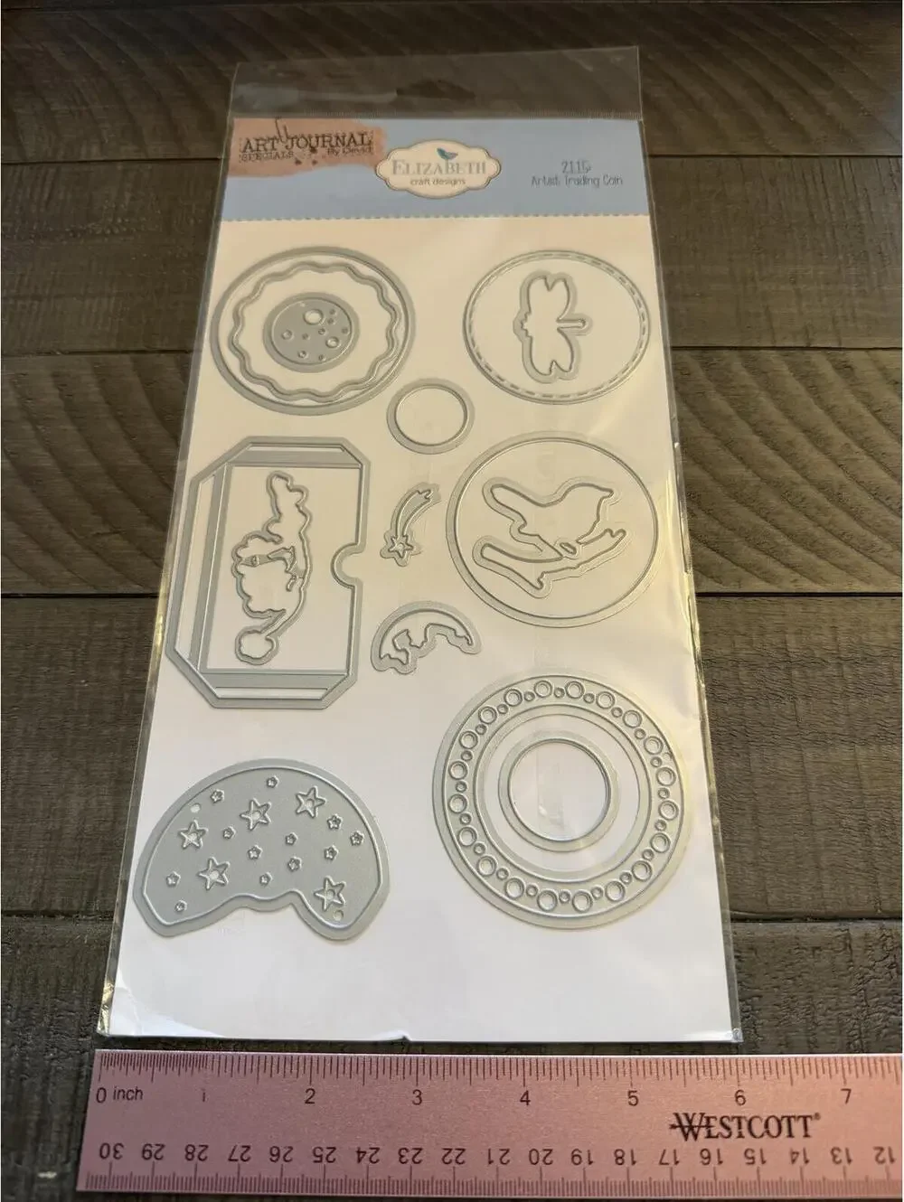 Elizabeth Craft Designs Artist Trading Coin Die Cut Set